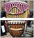 Djembe Drum Handle/African Drums Side Handle Hand Woven/Djembe Drum accessories (Colorful Red)