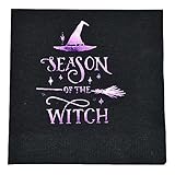 Paper Frenzy Servilletas de cóctel para fiesta de Halloween, paquete de 25