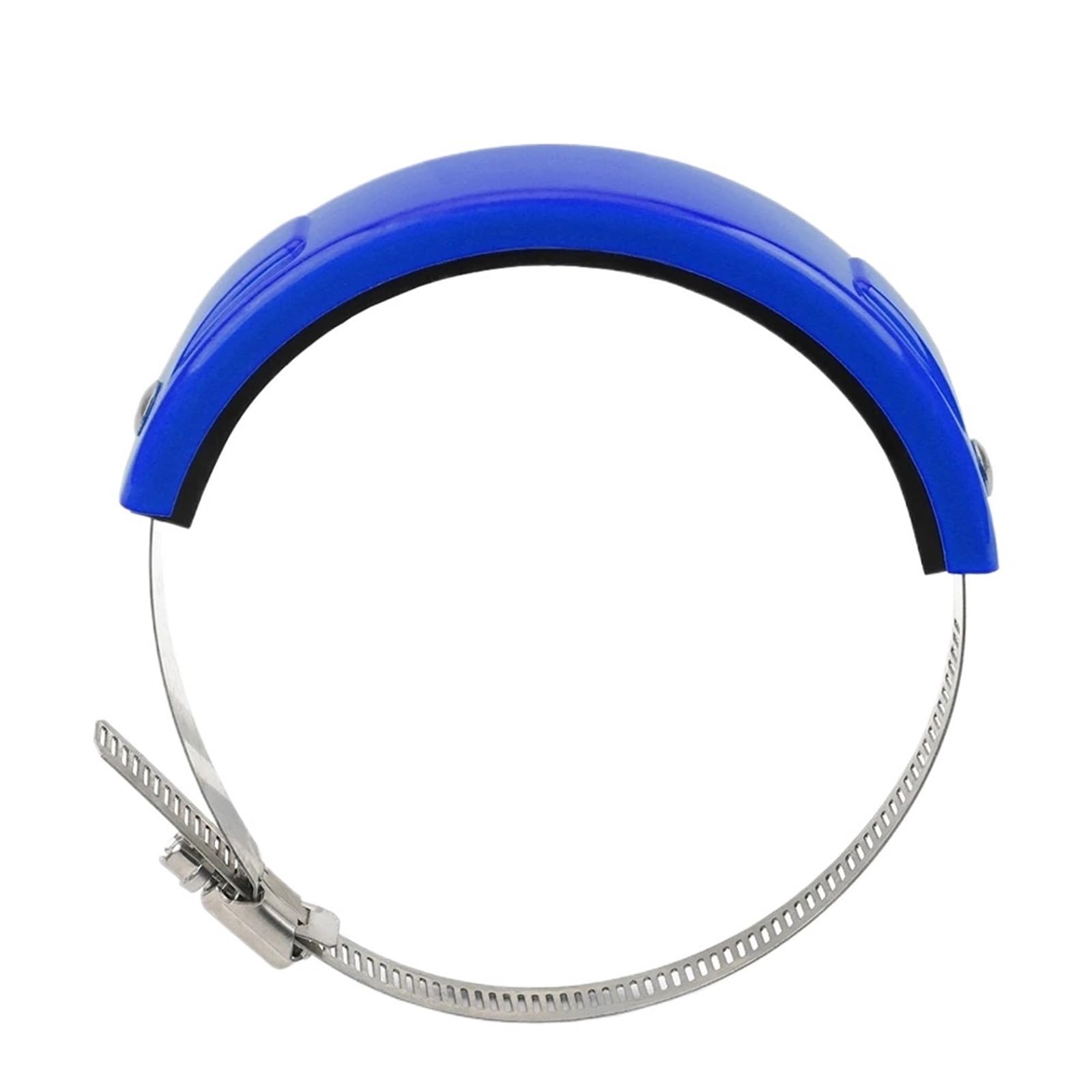 Protección térmica para tubo de escape de moto con aislamiento circular de 140 mm 4