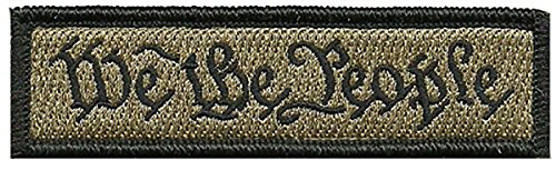 We The People - Tactical Morale Patch - Coyote Tan