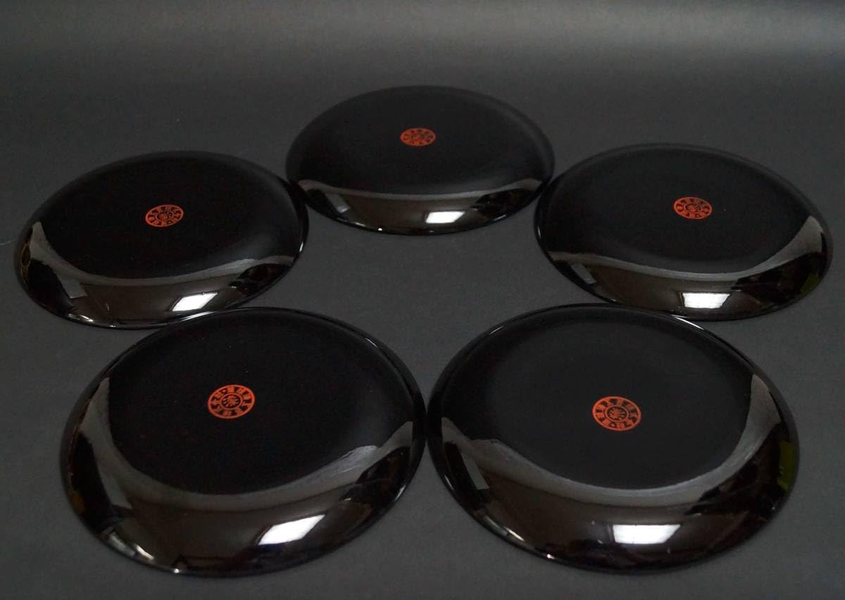 Amazon.co.jp: 【閑】茶道具沖縄琉球漆芸「堆錦」ハイビスカス文木製