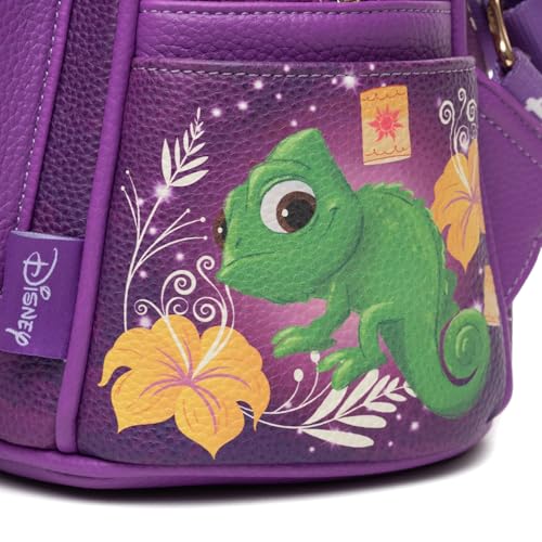 Image of Wondapop Disney Tangled Rapunzel 11 inch Vegan Leather Fashion Mini Backpack