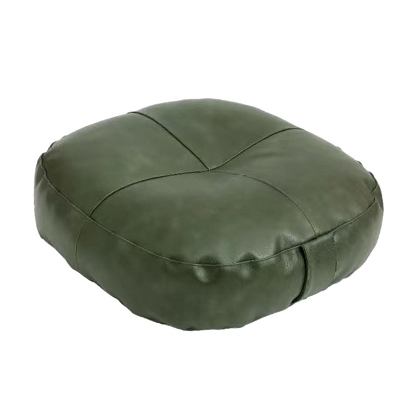 CALANDIS™ Round Floor Pillow Decorative Ottoman Pouf for Balcony Adults Indoor Outdoor Green | Pillows | Home D?©cor-image-44