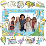 Oh The Places You Go Decorations Graduation Photo Booth Props Oh The Places You Go Graduation Decorations Oh The Places You Go Graduations for Kindergarten Graduations Home Event