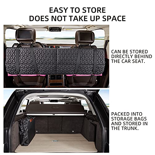 Abe Non-Inflatable Car Mattress,Double-Sided Folding Car Bed Mattress Suv,Portable Suv Mattress, Car Camping Mattress Back Seat,Car Travel Camping Mattress For Sleeping(Dinosaur World) #TOP3