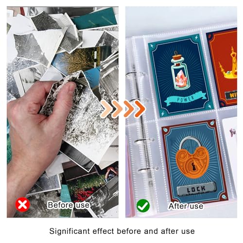 100 Pezzi Buste Trasparenti per Foto A4, Buste per...