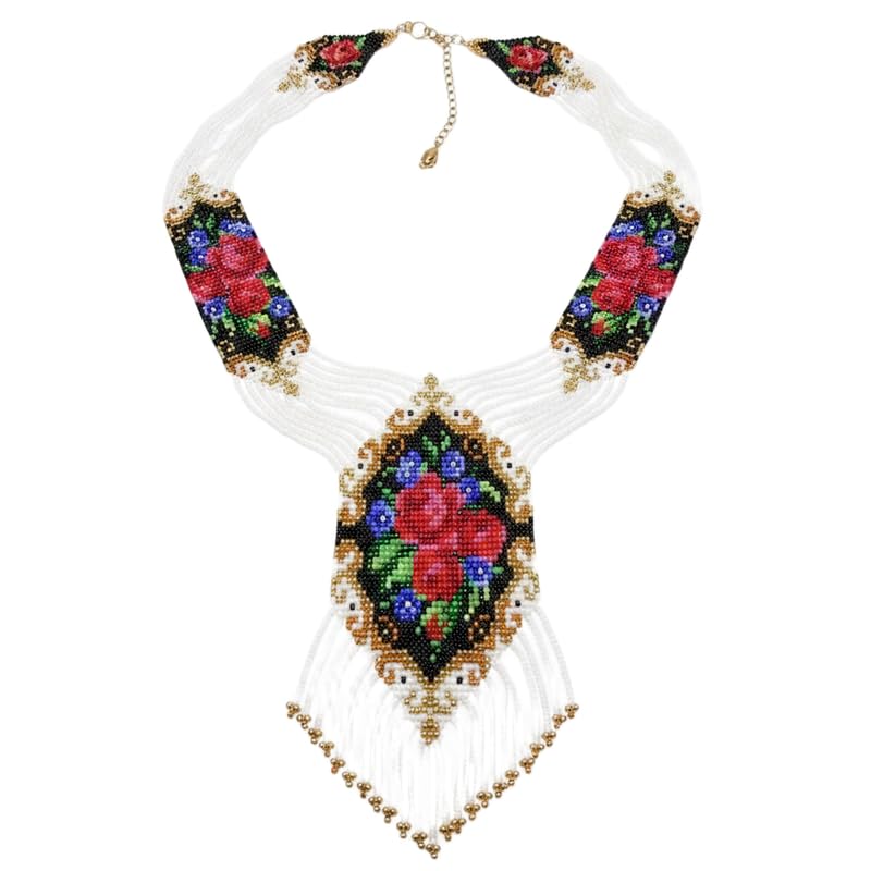 Collier ukrainien Gerdan en perles pour sublimer vos tenues