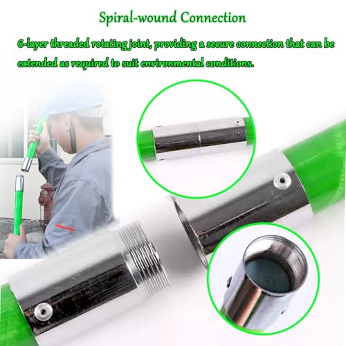 Outil de déconnexion isolant 4 mètres pour couper la haute tension sans risque - 4