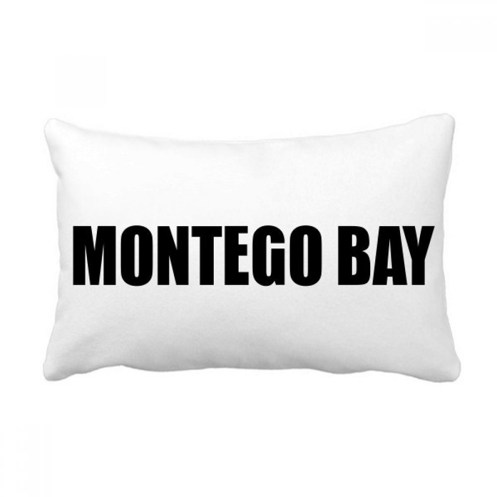 Coussin de Montego Bay Jamaïque pour soulager le dos fatigué sur le canapé