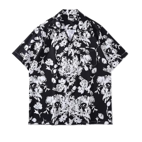 Hauts Homme Été Vintage Large au Style Hawaïen Authentique