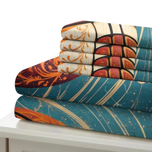Linge de lit double imprimé 3D baseball en microfibre douce
