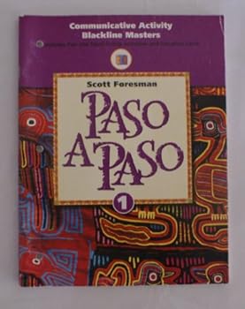 Loose Leaf Paso a Paso 2000 Communicative Activities Blackline Masters Level 1 Book