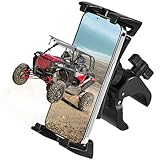 KEMIMOTO UTV Phone Mount ATV Holder, Fit 4.7'-13' Phone & Tablet, 360° Adjustable...