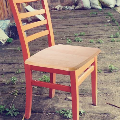 Asiento de madera para taburete y silla de comedor en color caqui 7