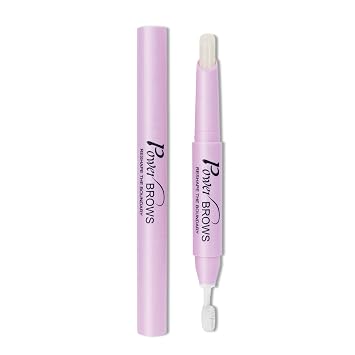 Music Flower Eyebrow Wax - Brow Wax with Brush, Clear Waterproof Long Lasting Eyebrow Sculpt Pen for Feathered Fluffy Brow Shaping Styling Makeup Pencil