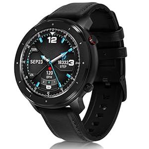 Fullmosa smartwatch voor mannen en vrouwen, 1,3 inch touchscreen fitness tracker voor Android IOS, fitnesshorloge met…