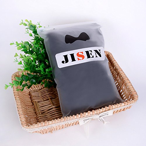 Jisen Cocktail Spandex Fitted Stretchable Elastic Square Corners Tablecloth 24X43 Inch A-Black #TOP6
