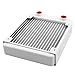 Ruilogod Aluminium komputera CPU 18 Rury Chłodzenie wodą wymiennik ciepła chłodnicy 120mm Biały