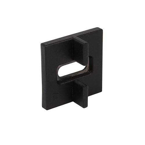 Miniatura 3 de DeckWise (Negro) Ipe Clip Extreme Hidden Deck Fasteners, 332" espaciado, incluye tornillos de acero inoxidable negro #8x2 para cubiertas AD de