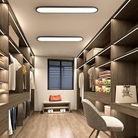 Oninio Lineare LED Deckenleuchte Dimmbar mit Fernbedienung, 100 cm, Schwarz – Ansicht 7