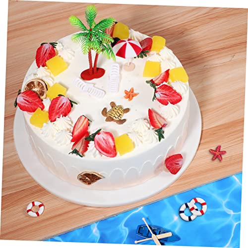 NOLITOY 40 Pçs Enfeites De Decoração De Bolo Decoraciones Para Pasteles Decorações De Bolo De Oceano