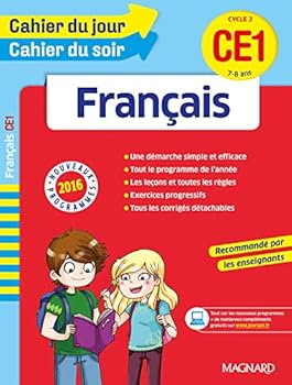 Paperback Cahier du jour, cahier du soir: Cahier du jour, cahier du soir francais CE1 (7 [French] Book