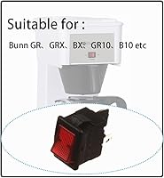 Vista 2 de 2 unidades 20316.0001 Adecuado para interruptor de electrodomésticos para Bunn Home Model Cafeteras B10 BX GRX GRX-B GR10 (Nueva actualización)