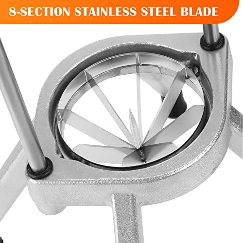POWLAB Commercial Easy Wedger 8 Wedger Fruit Lime Slicer Cutter Stainless Steel Blade Commercial Vegetable Chopper Dicer Lemon Cutter for Home Bar Restaurant Lemons Limes Tomatoe Potatoe - Thumbnail 3