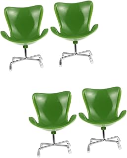 Totority 4 Pçs Cadeira De Poltrona Boneca Playes Mini Casa Simulação Poltrona Casa De Bonecas Cadeira De Praia Modelo Casa De Bonecas Mobília Minúsculas Cadeiras De Simulação Cadeira