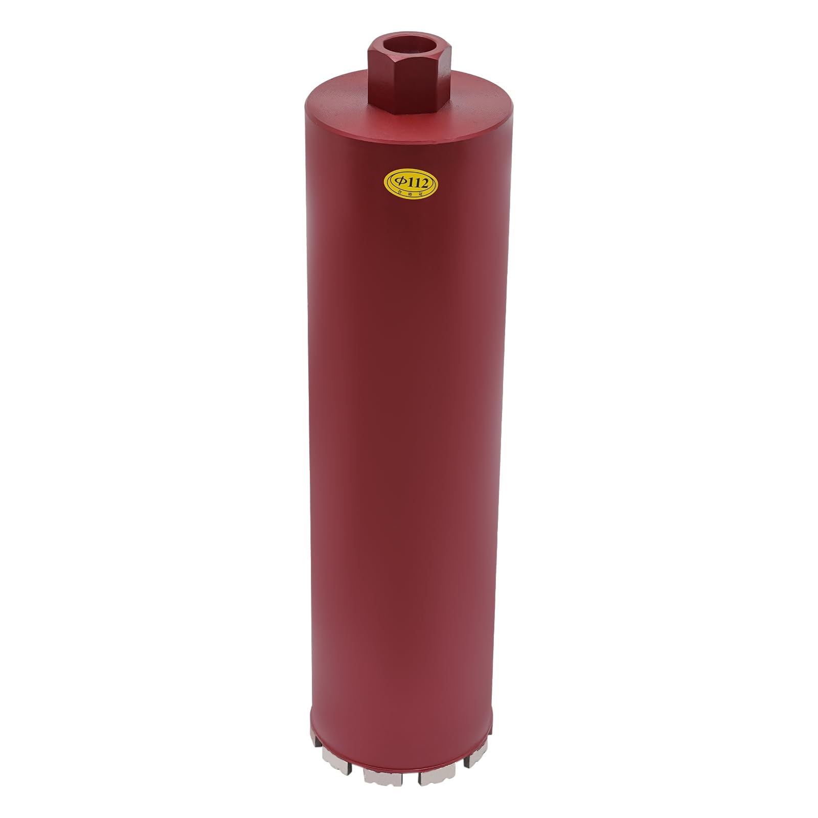 Trapano a nucleo manuale 112 mm su supporto centrale inclinabile, lunghezza utile 410 mm, trapano per lattine per l'installazione di cappe, scatole elettriche, aperture per tubi