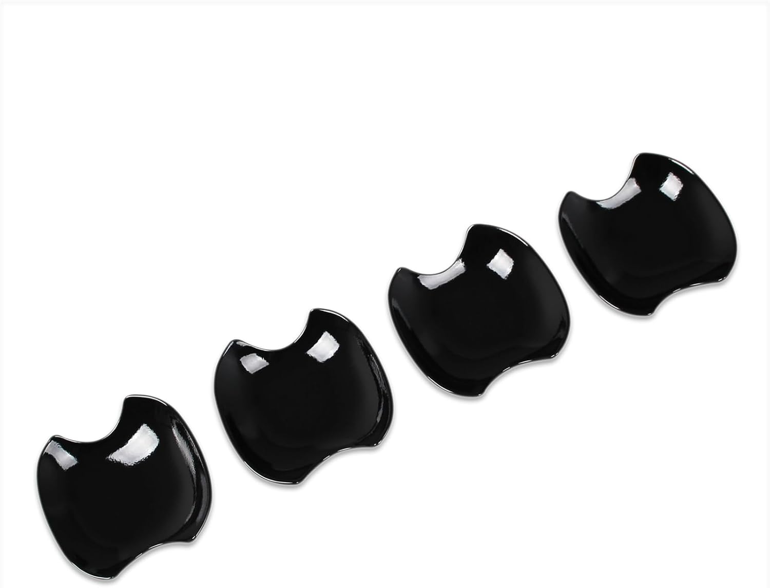 Beautost for Lexus New GX GX550 / Toyota Land Cruise LC250 2024 2025 2026 Door Bowl Handle Cover Trims (Piano Black)