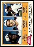 1981 Topps #479 /Tim Raines/Roberto Ramos/Bob Pate Expos Rookies NM Near Mint RC Montreal Expos Baseball