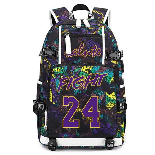 Sac à dos ordinateur 24 pour étudiant actif de l'université aux parquets de basket