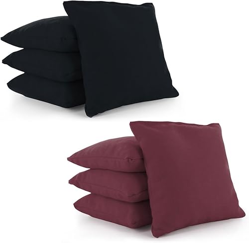 Bolsas de frijol maíz completo resistentes al tiempo Tailor Spot (juego de 8) conjunto norma acaACO regulación de resina plástica llena, más de 25