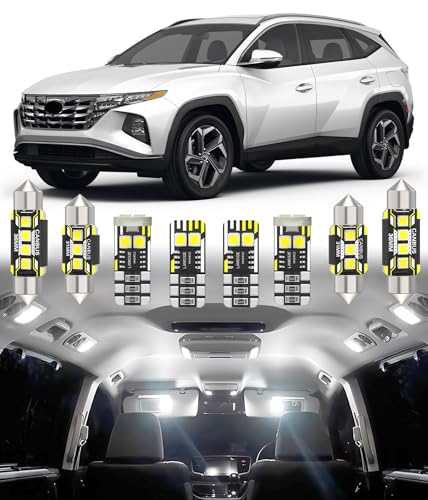 Kit de Luces LED Interior para HYUNDAI Tucson elimina zonas oscuras coche