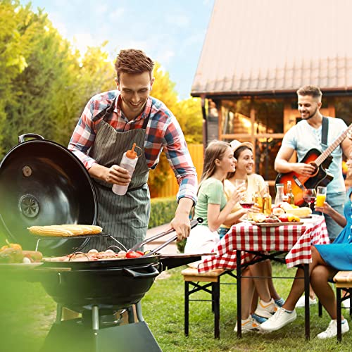 Blackstone Griddle Accessories Kit,28PCS Flat Top Grilling Tools Set for Blackstone and Camp Chef,Griddle Cleaning Kit Cooking Utensils Set with Carry Bag for Men Women Outdoor Barbecue Camping - Thumbnail 7