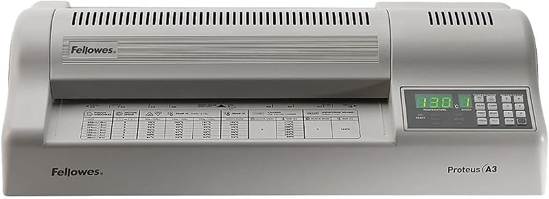 Fellowes Laminator Proteus 125 Laminating Machine (5709501), White