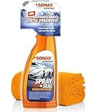 💦 SONAX XTREME SPRAY & SEAL - 750ml: für Lack, Chrom und Kunststoff, während der Wäsche aufsprühen und mit Wasser nachspülen Verbessert die Farbtiefe und bringt spiegelnden Glanz. Überzeugender wasser- und schmutzabweisender Effekt