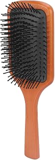 Escova de cabelo, promova a resistência a altas temperaturas, de bambu, simplifica os dentes do pente para a cabeça para homens
