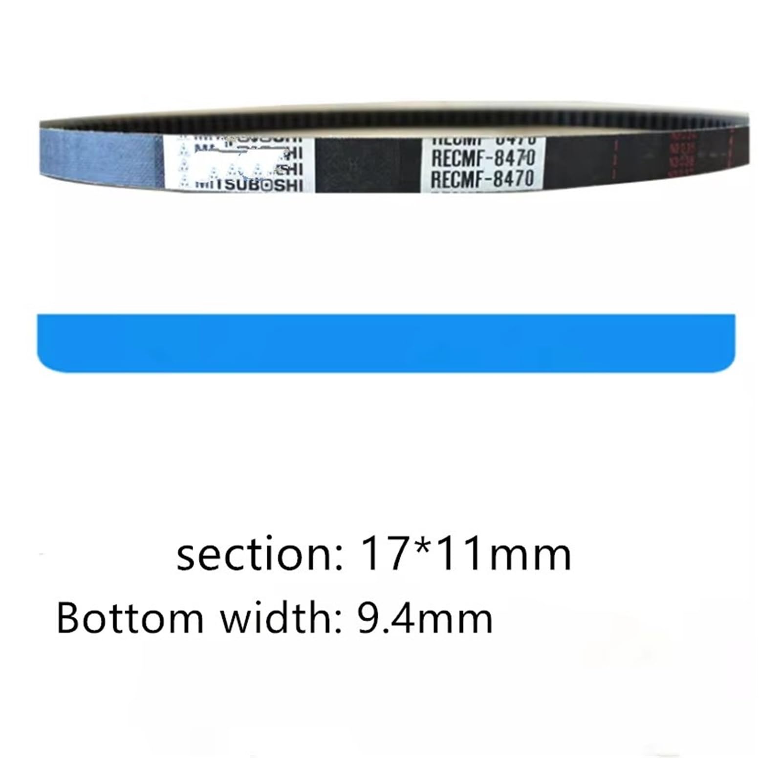 Cinghie Variant RECMF8710 8720 8725 8730 8740 Cinghia dentata Variatore Generatore Macchina Rasaerba Motore Condizionatore d'aria Auto Gomma V-cintura Cinghie di trasmissione