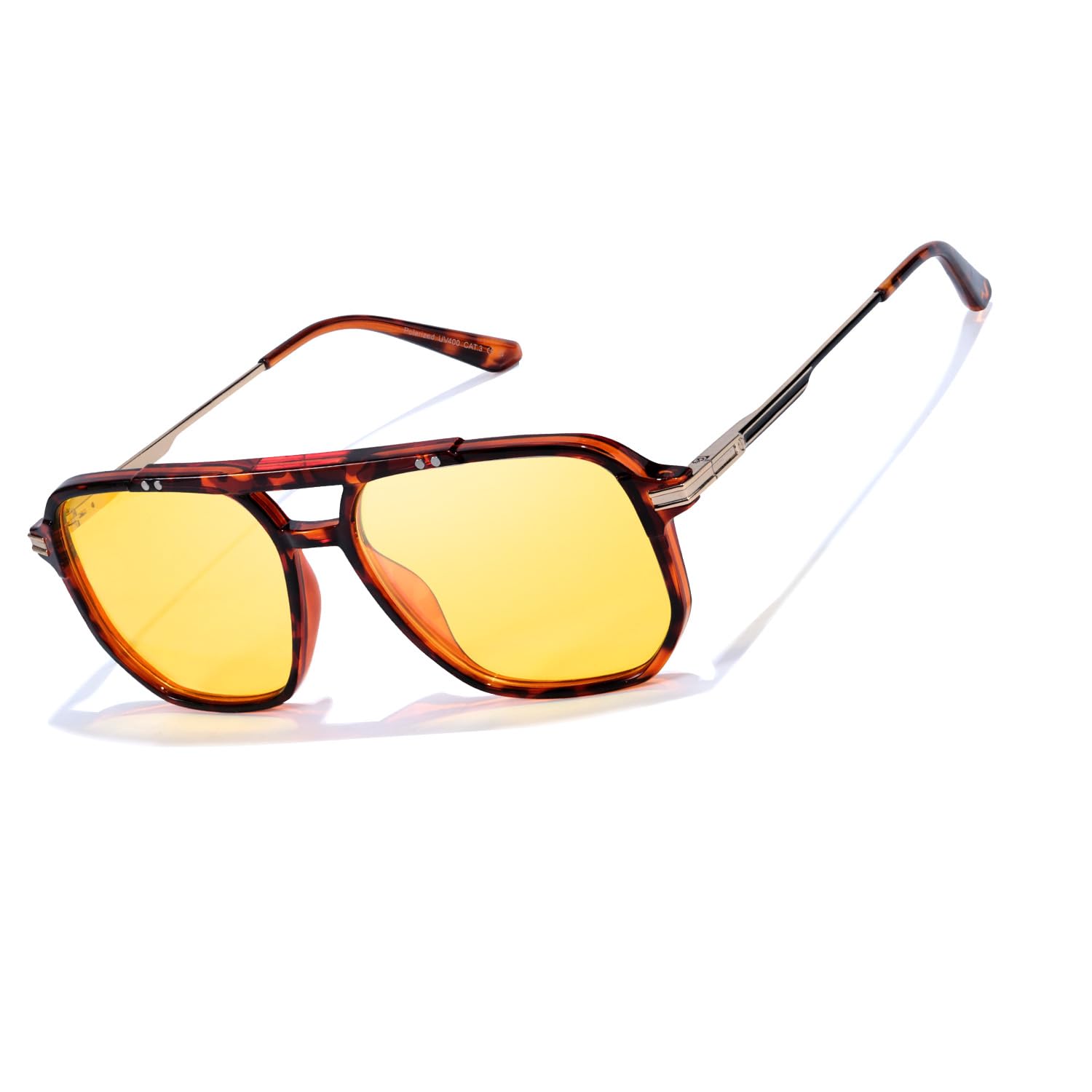 Montatura Retrò Unisex Occhiali Da Vista Quadrati Retrò Unisex - Montatura In Plastica Nera/marrone/grigia, Lenti Trasparenti UV Lenti Trasparenti Polycarbonate - Foto 12