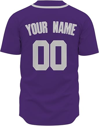 Blank Custom Baseball Jersey Men Women Kids Personalized Casual Team Sports Baseball Button Down Shirts Jersey