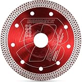 BAUBECK Disque Diamant 125 x 22,23 mm pour Carrelage, Céramique, Marbre et Pierre Naturelle – Coupe Professionnelle Haute Précision