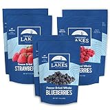 Thousand Lakes Freeze Dried Berries 3 2-Packs (6 Pouches Total) Bundle | 100% Whole Raspberries, Who