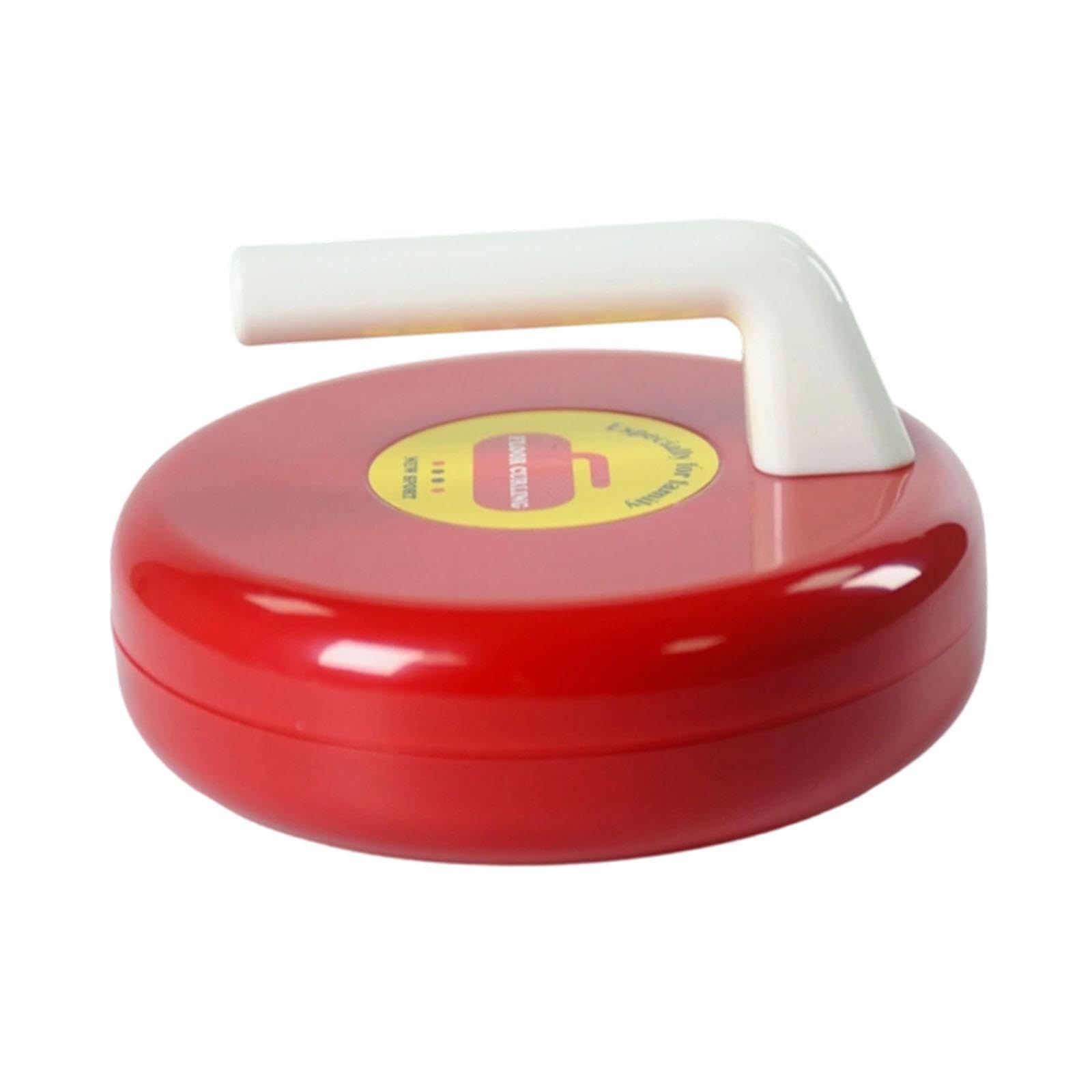 Pelota, Juguete Deportivo Educativo de Interior, Portátil, 11 Cm, Pelota de Suelo para Aulas, Fiestas Y Actividades de Trabajo en Equipo, Rojo