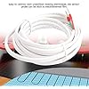 Milltrip Underfloor Heating Thermostat Sensor Probe, 3 Meters Underfloor Heating Thermostat Accessory Floor Temperature Sensor Probe Cable