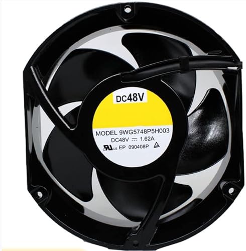 9WG5748P5H003 DC 48V 1.62A 409.6CFM 172X150X51MM 4-Wire Cooling Fan
