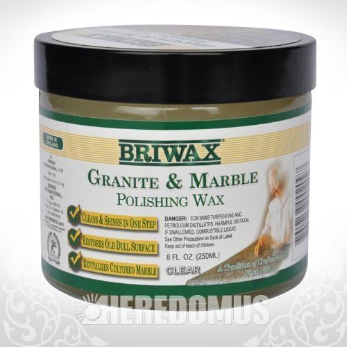 Briwax Granite and Marble Polishing Wax 8oz