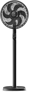 Electrolux Ventilador Coluna ou mesa 40cm 6 Pás silencioso 3 velocidades 2 anos garantia com inclinação Duoforce Air+ EFS40 127v Preto