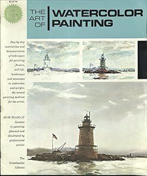 Paperback The Art of Watercolor Painting B-374 Book